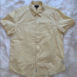 CPO Provisions(UO) Yellow seersucker button down